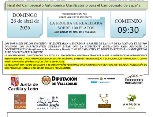 Campeonato Autonómico de Castilla y León de Recorridos de Caza 2026