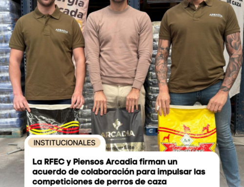 La RFEC y Piensos Arcadia firman un acuerdo de colaboración para impulsar las competiciones de perros de caza